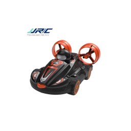 წყლის მანქანა JJRC Q86 2 In 1 Amphibious RC Hovercraft Boat Stunt Drift Car Black-JUSTSHOP.GE-ზე