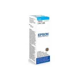 Epson კარტრიჯის მელანი L100/L200 Cyan ink bottle 70ml C13T66424A-JUSTSHOP.GE-ზე