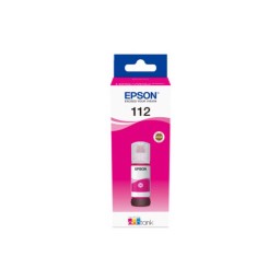 Epson კარტრიჯის მელანი EcoTank 112 I/C (M) L65**/L15*** Magenta Bottle-JUSTSHOP.GE-ზე