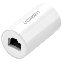 ქსელის კაბელის გადასაბმელი UGREEN NW116 (20391), Anti Thunder Rj45 Ethernet Connector, White-JUSTSHOP.GE-ზე