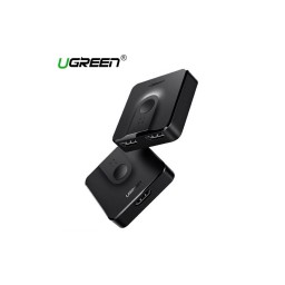 HDMI სვიჩი UGREEN CM217 (50966) 2 In 1 Out HDMI 1.4 Switcher 4Kx2K@30Hz-JUSTSHOP.GE-ზე