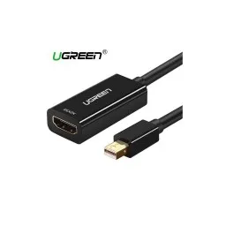 ადაპტერი UGREEN MD112 (40360) Mini DisplayPort to HDMI Adapter, Black-JUSTSHOP.GE-ზე
