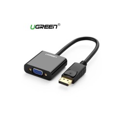 ადაპტერი UGREEN DP109 (20415) DisplayPort to VGA Converter, Black