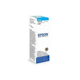 Epson L800 Cyan ink bottle 70ml (10 x 15 - 1800 Photo Pages) C13T67324A-JUSTSHOP.GE-ზე