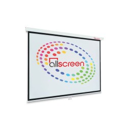 პროექტორის ეკრანი ALLSCREEN MANUAL PROJECTION SCREEN 300X200CM HD FABRIC CWP-11879 Diagonal 141 inch / 358 CM-JUSTSHOP.GE-ზე
