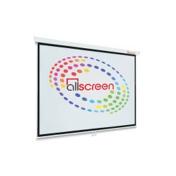 პროექტორის ეკრანი ALLSCREEN CWP-110110 MANUAL PROJECTION SCREEN 280X280CM HD FABRIC Diagonal 155 inch / 393 CM-JUSTSHOP.GE-ზე
