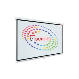 პროექტორის ეკრანი ALLSCREEN MANUAL PROJECTION SCREEN 244X186CM 16:9 HD FABRIC CWP-244186 Diagonal 120 inch / 304 CM-JUSTSHOP.GE-ზე