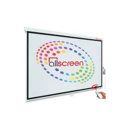პროექტორის ელექტრო ეკრანი ALLSCREEN ELECTRIC PROJECTION SCREEN 300X208CM HD FABRIC CMP-11879 WITH REMOTE CONTROL 150 inch-JUSTSHOP.GE-ზე