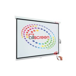 პროექტორის ელექტრო ეკრანი ALLSCREEN ELECTRIC PROJECTION SCREEN 200X200CM HD FABRIC CMP-8080 WITH REMOTE CONTROL 110 inch-JUSTSHOP.GE-ზე