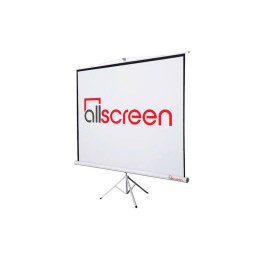 პროექტორის ეკრანი ALLSCREEN TRIPOD PROJECTION SCREEN 160X160CM HD FABRIC 89 inch CTP-6363-JUSTSHOP.GE-ზე