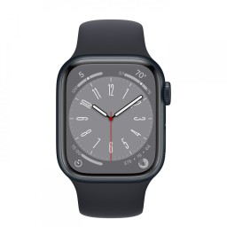 Apple Watch Series 8 (MNP53GK/A) 41mm Midnight Aluminium/Midnight Band-JUSTSHOP.GE-ზე