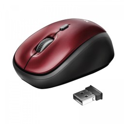 TRUST Yvi Wireless Mouse - red / 19522