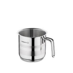 უჟანგავი ფოლადის რძის ქვაბი Korkmaz A2045 Astra2 Milk Pan 14x14 2.0 lt-JUSTSHOP.GE-ზე