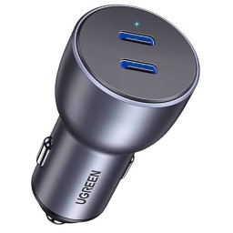 მანქანის დამტენი UGREEN CD213 (70594), 36W, Type-C, Fast Car Charger, Silver-JUSTSHOP.GE-ზე