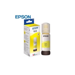 მელანი Epson 103 EcoTank yellow ink bottle 65ml C13T00S44A-JUSTSHOP.GE-ზე