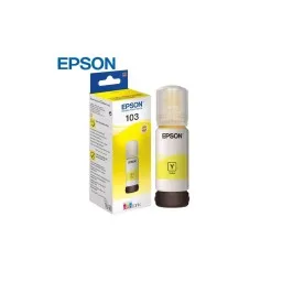 მელანი Epson 103 EcoTank yellow ink bottle 65ml C13T00S44A-JUSTSHOP.GE-ზე