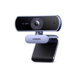 ვებკამერა UGREEN 15728, 2Mp, FHD, Built-in Microphone, Webcam, Gray/Black-JUSTSHOP.GE-ზე
