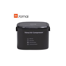 მანქანის კომპრესორი Xiaomi 70Mai Air Compressor Midrive TP01 Protable Mini Electric Car Air Pump Max Pressure 7bar Black-JUSTSHOP.GE-ზე