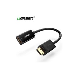 ადაპტერი UGREEN MM137 (40363) DisplayPort to HDMI Female Converter, 4K*2K, 25cm, Black-JUSTSHOP.GE-ზე