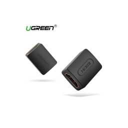 ადაპტერი UGREEN 20107 HDMI Female to Female Adapter (Black)-JUSTSHOP.GE-ზე