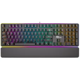 კლავიატურა Royal Kludge RK918 Mechanical Keyboard, Blue switch, Wired, USB, Black-JUSTSHOP.GE-ზე