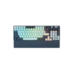 კლავიატურა Royal Kludge RK96 Mechanical Keyboard, Red switch, Hot Swappable, Wireless, USB Type-C, 2.4 GHz, Bluetooth, Forest Blue-JUSTSHOP.GE-ზე