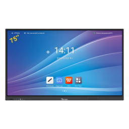 ინტერაქტიული ეკრანი, სმარტ ეკრანი Allscreen DW75HTV100 V2 T Series, 75”, Android 14, RAM 8GB, 128GB, Smart Board, Black-JUSTSHOP.GE-ზე