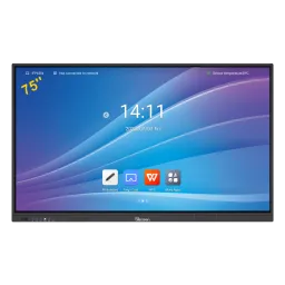 ინტერაქტიული ეკრანი, სმარტ ეკრანი Allscreen DW75HTV100 V2 T Series, 75”, Android 14, RAM 8GB, 128GB, Smart Board, Black-JUSTSHOP.GE-ზე