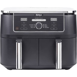 აეროგრილი Ninja AF400EU, 2470W, 9.5L, Air Fryer, Black-JUSTSHOP.GE-ზე