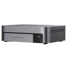 Storage System UGREEN NASync DXP480T Plus (25892), Intel i5-1235U, 8GB, 128GB, Diskless, RJ45, USB, HDMI, Space Gray-JUSTSHOP.GE-ზე