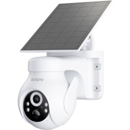 ვიდეო სათვალთვალო კამერა Blurams E20C, 3Mp, Solar Wireless 2K PTZ Security Camera, White-JUSTSHOP.GE-ზე