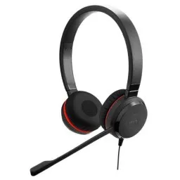 ყურსასმენი Jabra 5399-823-369 Evolve 30 II Stereo MS, Headset, Wired, USB C/A, 3.5mm, Black-JUSTSHOP.GE-ზე