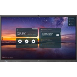 ინტერაქტიული ეკრანი Vivitek NovoTouch BK752iW 75, RAM 4GB, 32GB, Smart Board, Black/Grey + PC Module i5-12450H, 8GB, 256GB SSD, Webcam and microphone-JUSTSHOP.GE-ზე