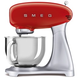 სამზარეულოს კომბაინი Smeg SMF02RDEU, 800W, 4.8L, Food Processor, Red-JUSTSHOP.GE-ზე