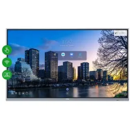 ინტერაქტიული ეკრანი, სმარტ ეკრანი Vivitek EK755i NovoTouch, 75, 4K UHD, Android 11, 64GB, Smart Board, Gray-JUSTSHOP.GE-ზე