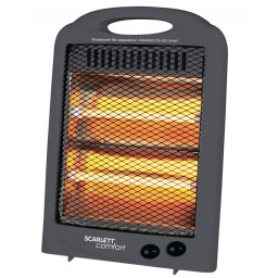 INFRARED HEATER (grey) power 600wt. Room area 8-10m2.-JUSTSHOP.GE-ზე