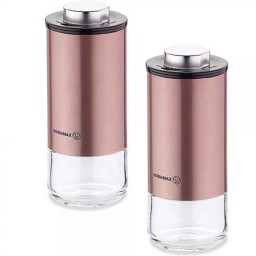 სამარილისა და საპილპილეს ნაკრები Korkmaz A5521-2 Salt&Pepper Set Rosegold-JUSTSHOP.GE-ზე
