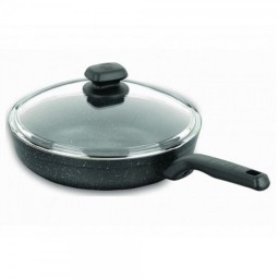 Korkmaz A1346-1 ტაფა თავსახურით 26x5/2.5lt-JUSTSHOP.GE-ზე