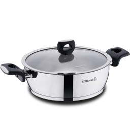 Korkmaz A2994 Low Casserole 24x8 cm / 3,4 Lt-JUSTSHOP.GE-ზე