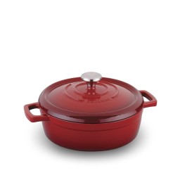 Korkmaz A2829-1 Casta Grill Casserole 24x10,5 cm Red