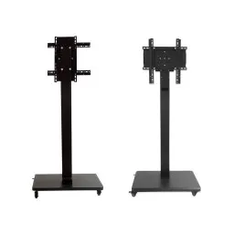 ტელევიზორის საკიდი Allscreen C1600, 26”-55”, TV Mount With Roller, Black-JUSTSHOP.GE-ზე