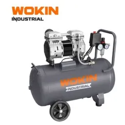 ჰაერის კომპრესორი ზეთის გარეშე Wokin 831552, 1380W, 50L, Silent And Oil Free Air Compressor, Grey-JUSTSHOP.GE-ზე