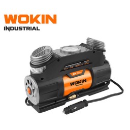 ჰაერის კომპრესორი Wokin 734020, DC12V, 200W, 40L/MIN, Air Compressor Tire Inflator (INDUSTRIAL), Black-JUSTSHOP.GE-ზე