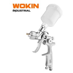 პნევმატური პულივიზატორი Wokin 802001, 0.8mm, 110cc, HVLP Air Spray Gun (INDUSTRIAL), Silver-JUSTSHOP.GE-ზე