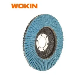 სახეხი დისკი Wokin 775806, 115×22.2mm, Zirconia Oxide Flap Disc, Blue-JUSTSHOP.GE-ზე