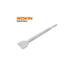 სატეხი ბრტყელი Wokin 752840, SDS-Plus Flat Chisel (INDUSTRIAL), Silver-JUSTSHOP.GE-ზე
