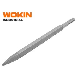 სატეხი მრგვალი Wokin 752801, 14x250MM, SDS-Plus Point Chisel (INDUSTRIAL), Silver-JUSTSHOP.GE-ზე