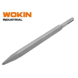 სატეხი მრგვალი Wokin 752801, 14x250MM, SDS-Plus Point Chisel (INDUSTRIAL), Silver-JUSTSHOP.GE-ზე