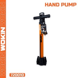 მექანიკური ნასოსი Wokin 720010, 100PSI, Hand Pump, Black/Orange-JUSTSHOP.GE-ზე