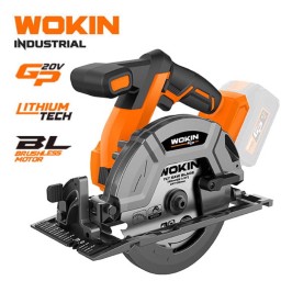ცირკული ხერხი Wokin 621607, 20V, 165mm, LI-ION Cordless Circular Saw (INDUSTRIAL), Black/Orange-JUSTSHOP.GE-ზე